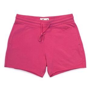 Hollister California Men's Pink Classic Terry Jogger Shorts Size M